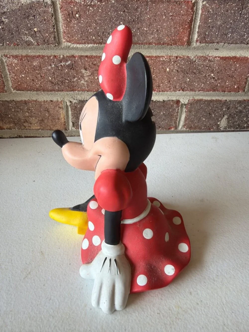 Vintage Minnie Mouse Polka Dot Coin Bank